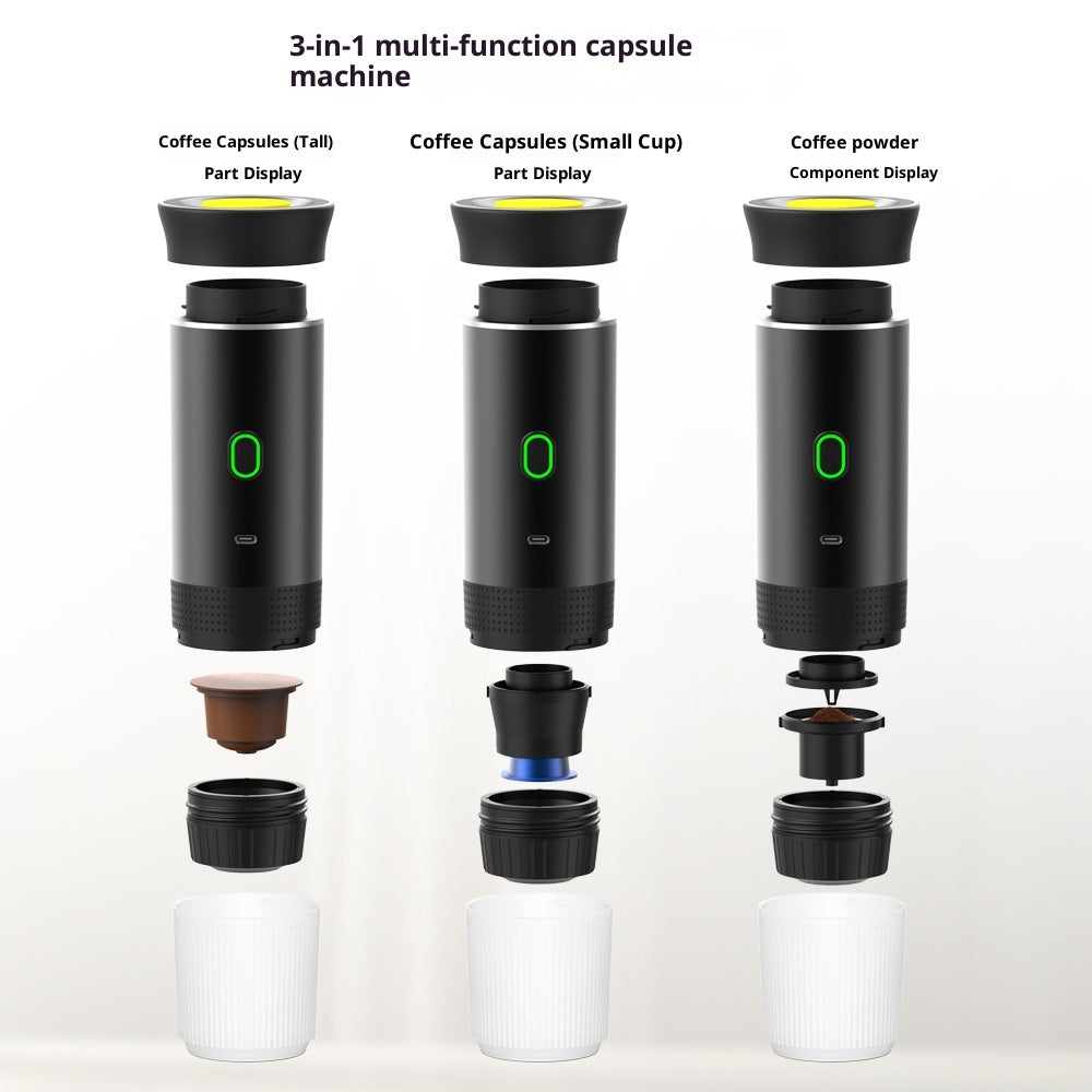 YBC-KF-JN-02 3-in-1 Portable Espresso Machine